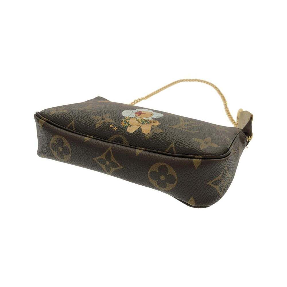 LOUIS VUITTON Authentic Brown Monogram Pochette Pouch - Picture 3 of 10
